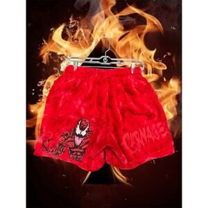 Medium- Mink red carnage shorts